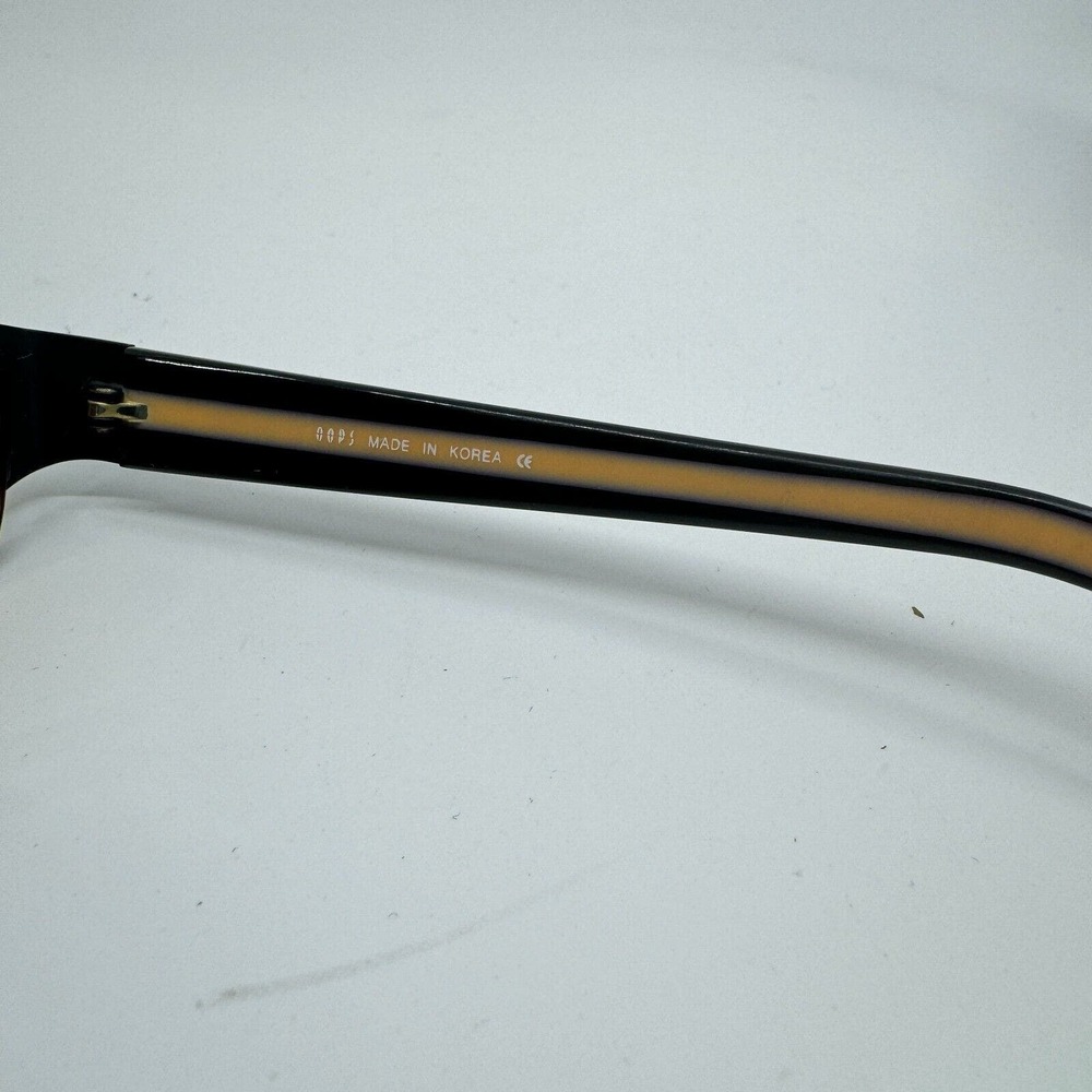 Oops Sunglasses Frames Rectangular Black Orange O… - image 6